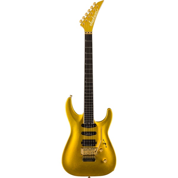 Jackson Pro Plus Series Soloist SLA3 EB Gold Bullion Electric Guitar with Gig Bag