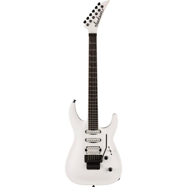 Jackson Pro Plus Series Soloist SLA3 EB Snow White Electric Guitar with Gig Bag