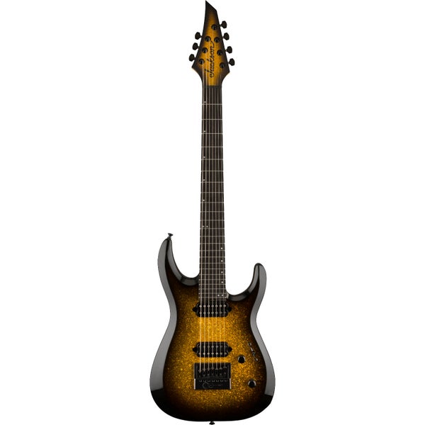 Jackson Pro Plus Series DK Modern EVTN7 EB Gold Sparkle 7-String Electric Guitar