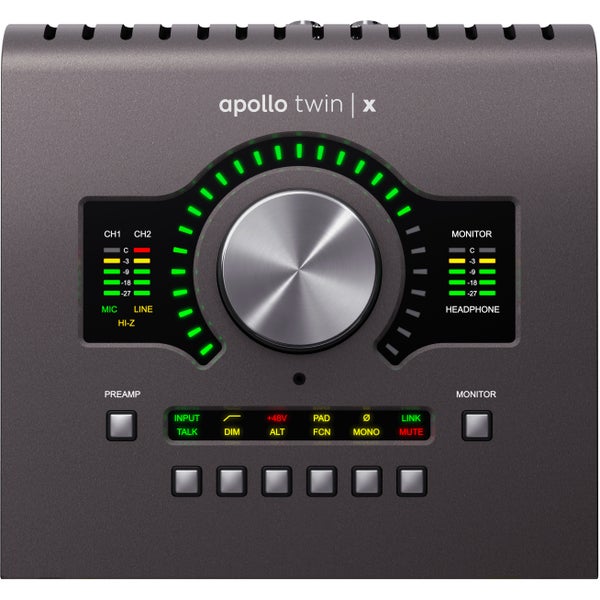 Universal Audio Apollo Twin X DUO Heritage Edition Thunderbolt 3 Desktop Audio Interface