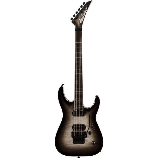 Jackson Pro Plus Series Dinky DKA Q EB Ghost Burst Electric Guitar with Gig Bag