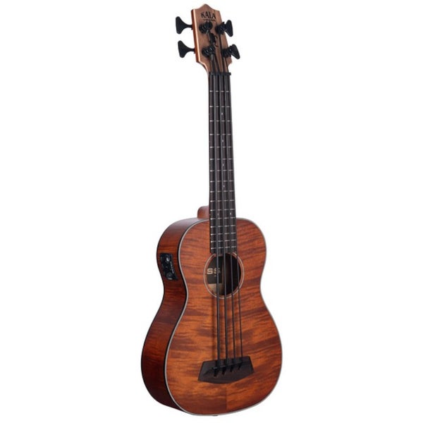 Kala U-Bass Exotic Mahogany ukulélé basse électro-acoustique avec housse