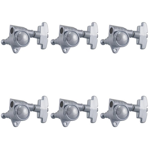 Grover Roto-Grip Locking Rotomatics Chrome Tuners (Set of 6)
