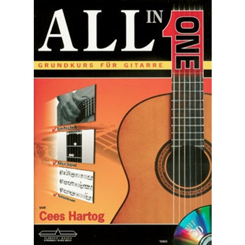 EMC All in One Grundkurs für Gitarre inclusief CD
