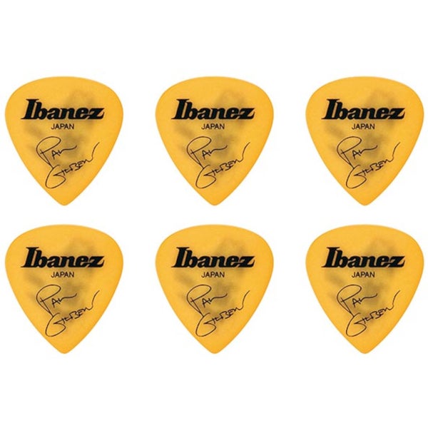 Ibanez B1000PG-YE Paul Gilbert Signature Yellow Picks (1mm, Pack of 6)