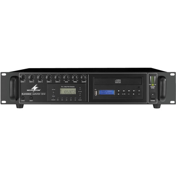Monacor PA-8120RCD amplificador PA