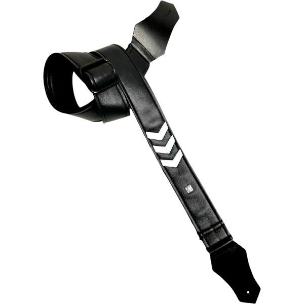 Get'm Get'm Classic Rock Collection Sergeant White Guitar Strap