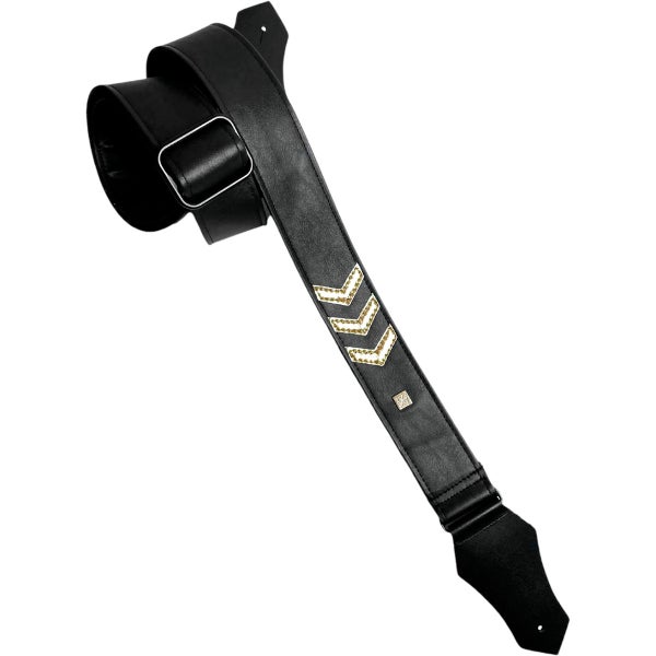 Get'm Get'm Classic Rock Collection Sergeant Gold Guitar Strap