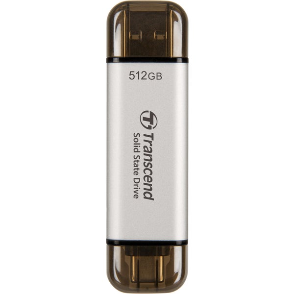 Transcend ESD310S 10 Gbps USB-C/A 512GB External SSD