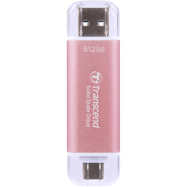 Transcend ESD310P 10 Gbps USB-C/A 512GB External SSD