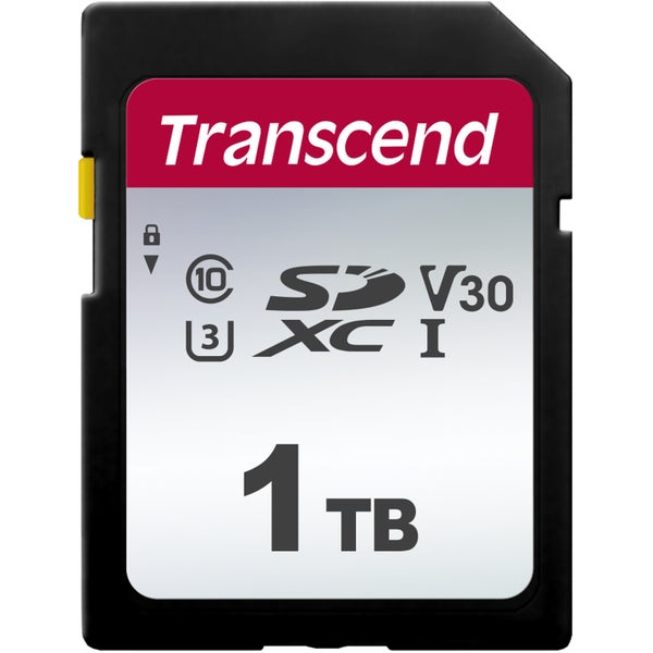 Transcend SDC300S UHS-I U3 SD Card - 1 TB