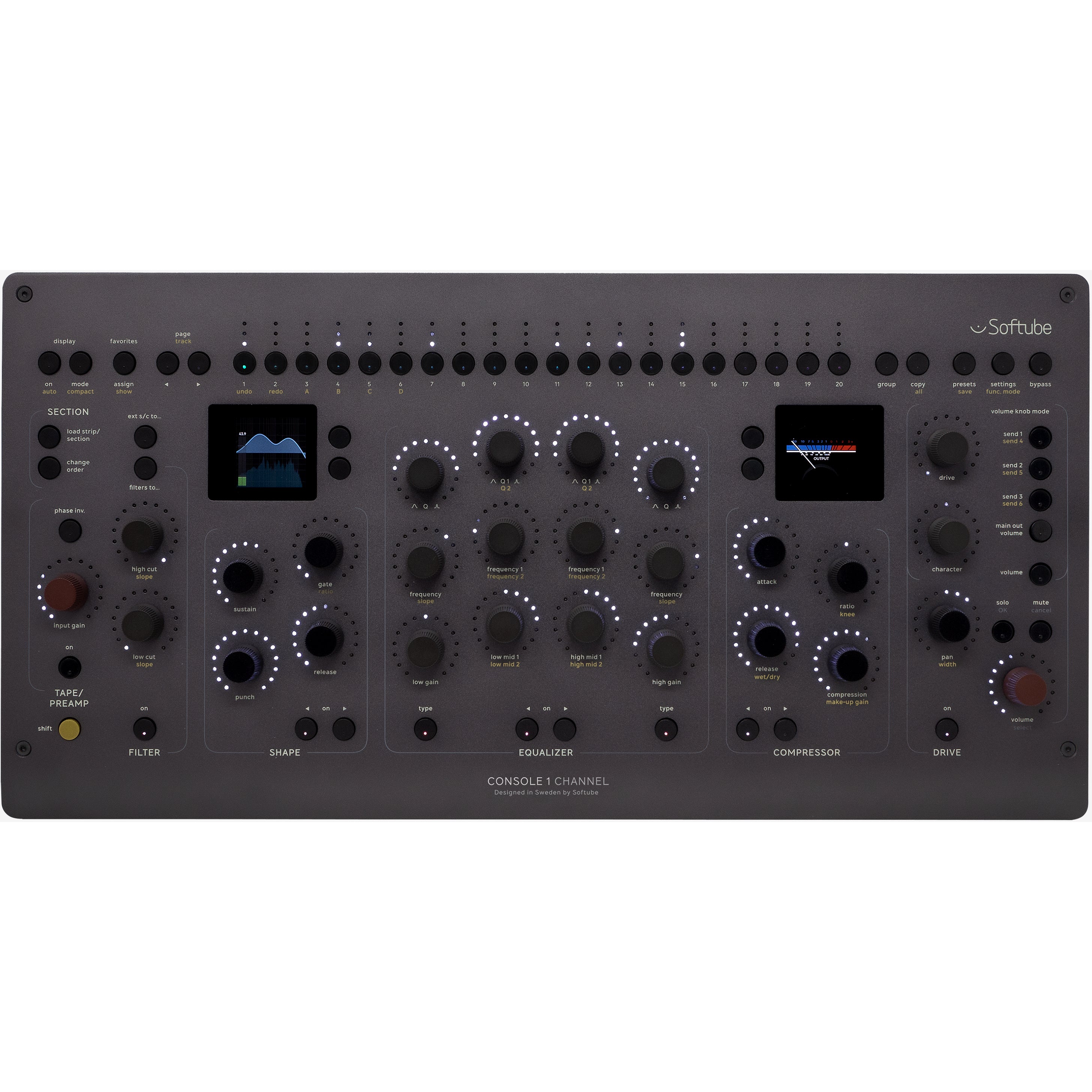 Softube Console 1 Channel Mk III Controlador DAW | Bax Music