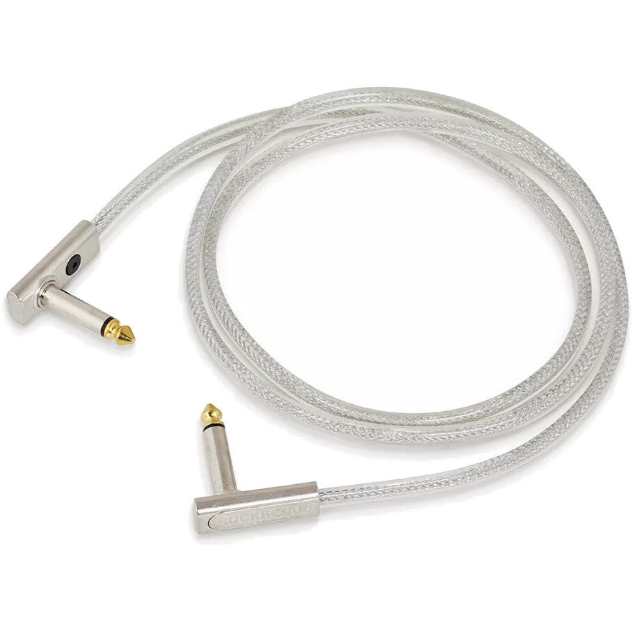 RockBoard Sapphire Series câble patch plat transparent 1 m | Bax Music