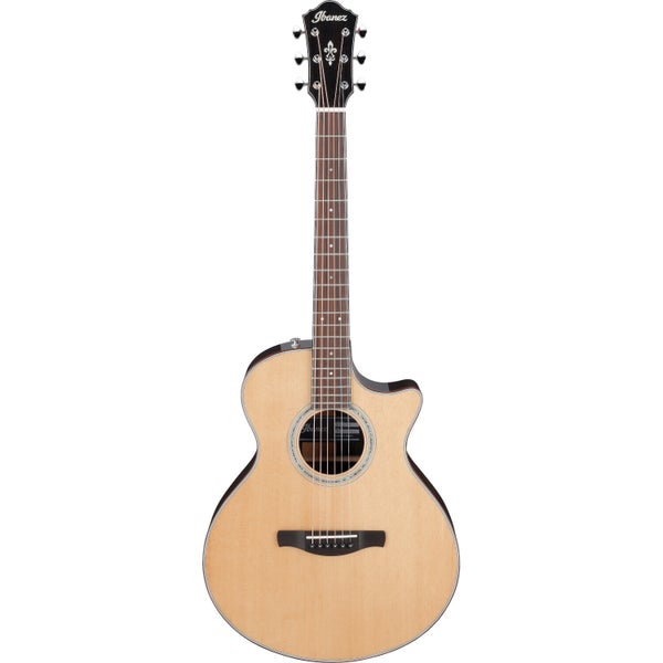 Ibanez AE300ZRJR Natural High Gloss guitare électro-acoustique folk