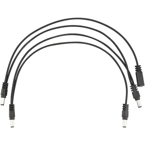 RockBoard Flat Daisy Chain Power Cables 1 - 4 droits