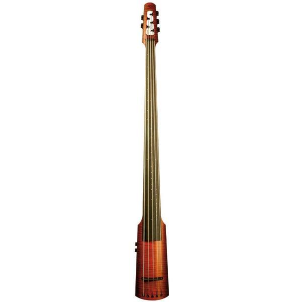 NS Design NXTa Electric Upright Bass 5-String Satin Sunburst contrebasse électrique 5 cordes avec housse et stand