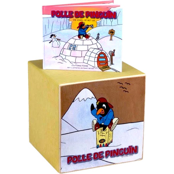 El Cajon Percusion ECP-30 Polle Kidz kindercajon met leesboek