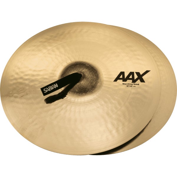 Sabian AAX Marching Band Brilliant 19-inch Orchestral Cymbals