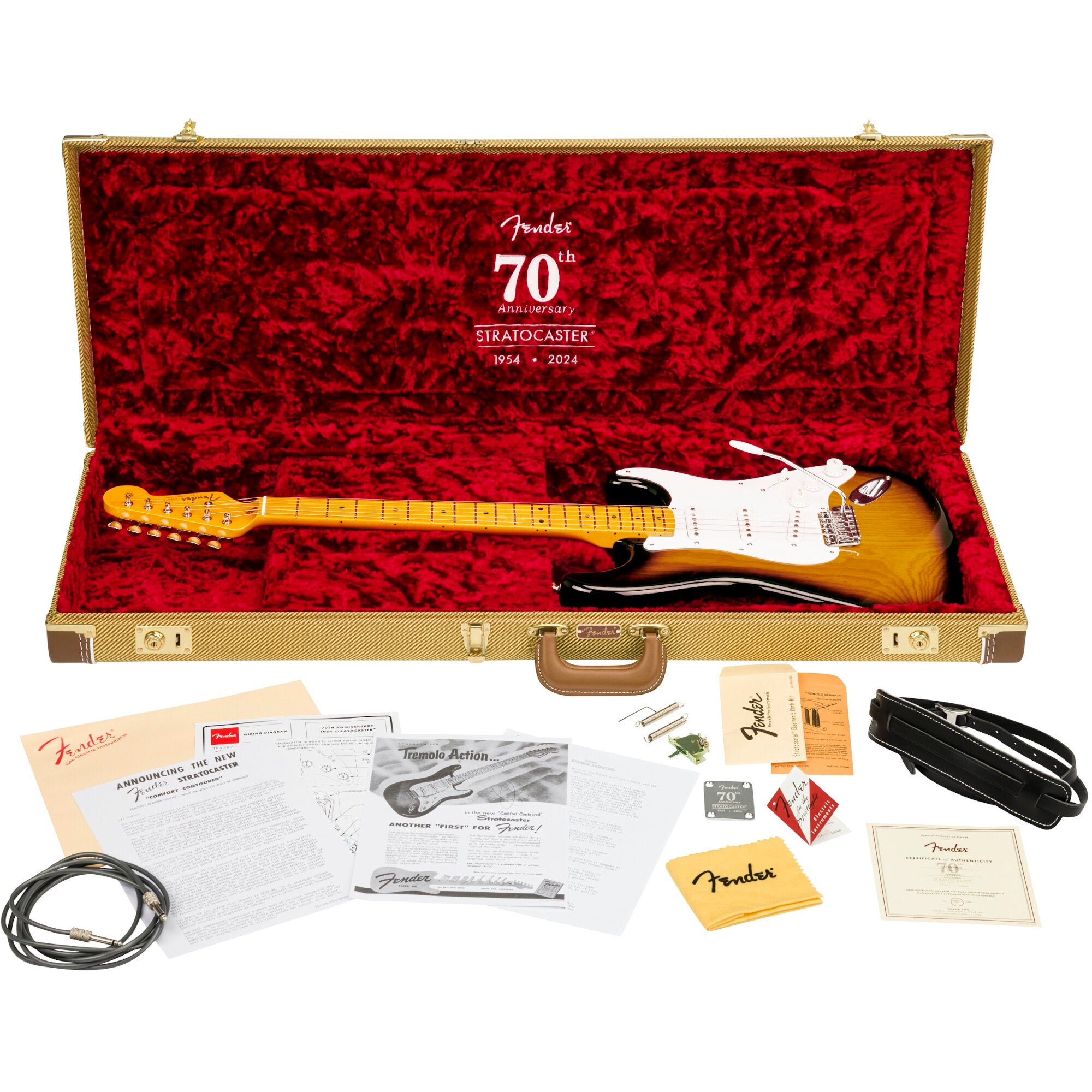 Fender 70th Anniversary American Vintage II 1954 Stratocaste | Bax 