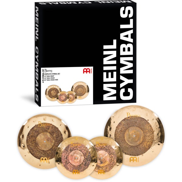 Meinl BDU-CS1 Byzance Dual Complete Cymbal Set (14, 18, 20)