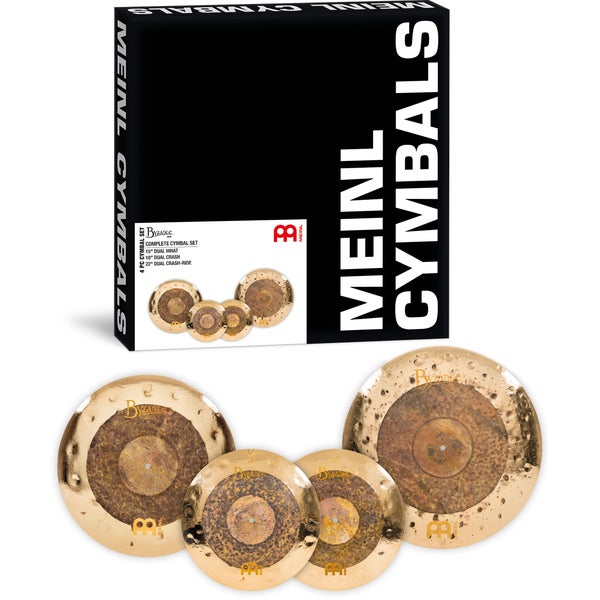 Meinl BDU-CS2 Byzance Dual Complete Cymbal Set (15, 18, 22)