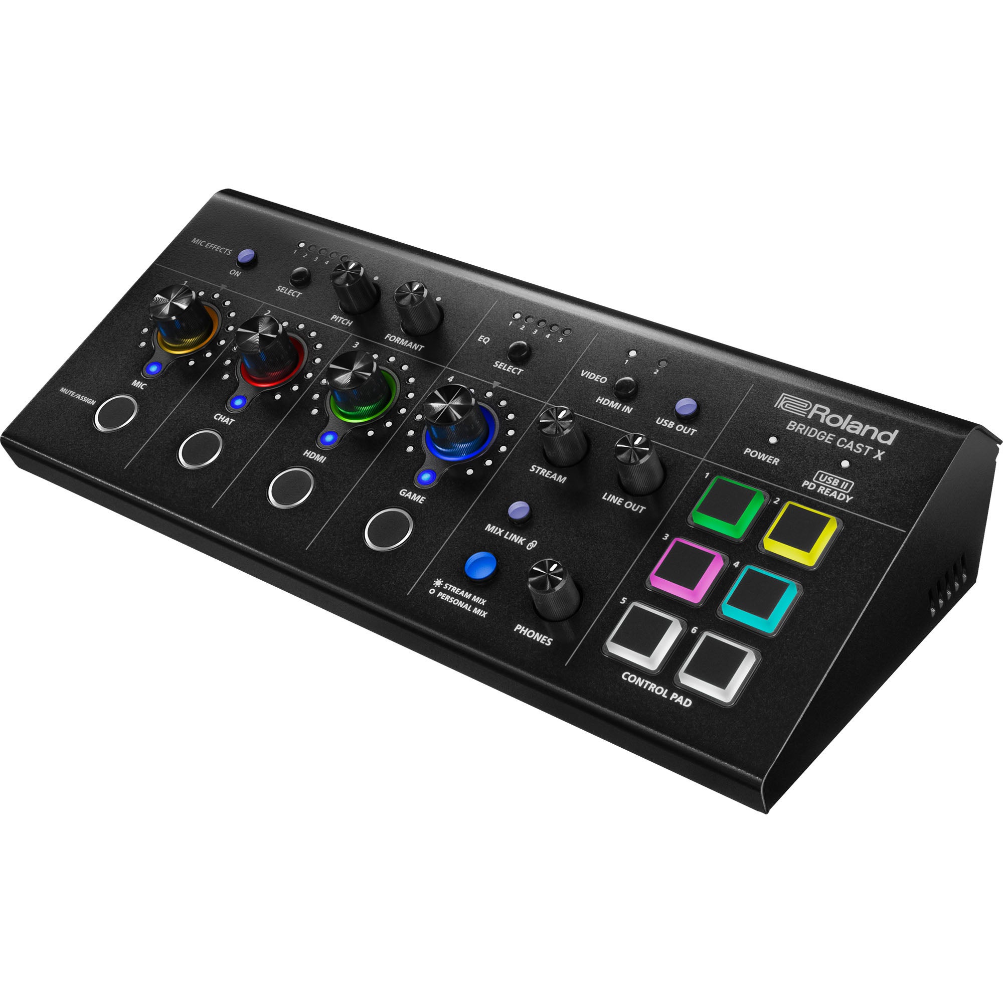 Roland Bridge Cast X table de mixage gaming | Bax Music