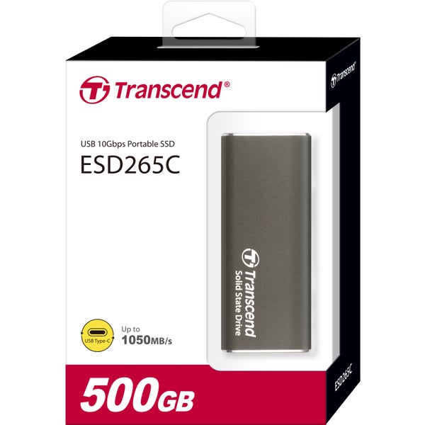 Transcend ESD265C External USB-C SSD - 500GB