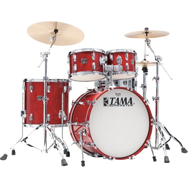 Tama SU42RS-CHW Superstar Limited Reissue Cherry Wine 4-Piece Shell Set