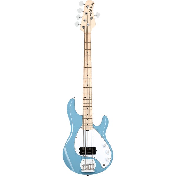 Sterling by Music Man Stingray Ray 5 Chopper Blue basse électrique 5 cordes