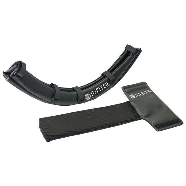 Jupiter JCM-SPKB1 Sousaphone Shoulder and Cradle Pad Set (Black)