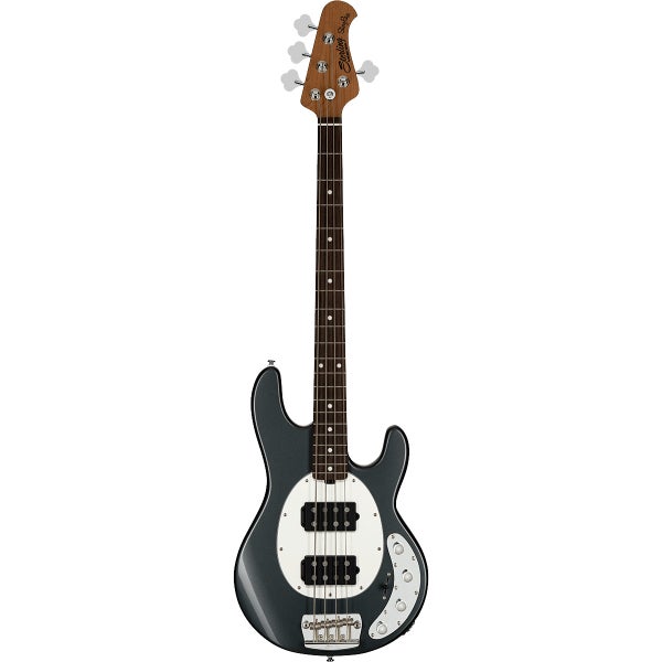 Sterling by Music Man StingRay Ray34HH Charcoal Frost Bass Guitar