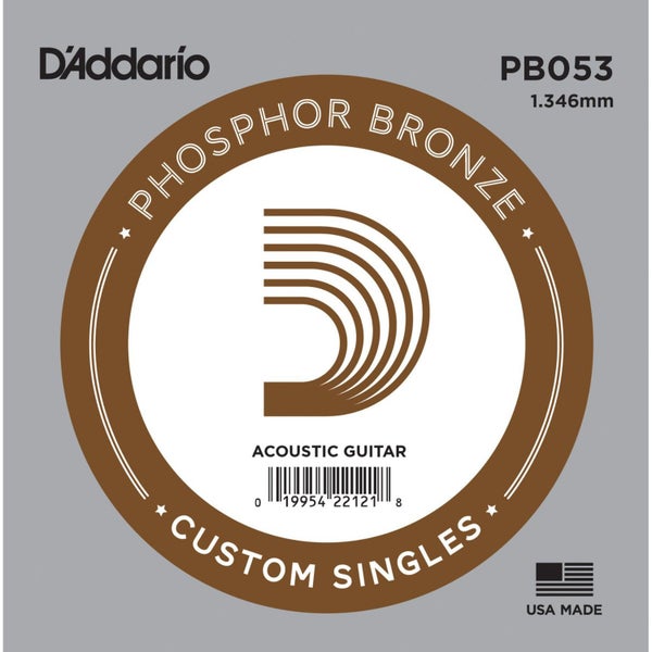 D'Addario PB053 Single Acoustic Guitar String
