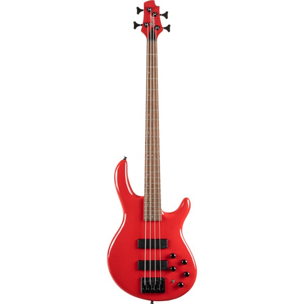 Cort Artisan C4 Deluxe Candy Red Electric Bass Guitar