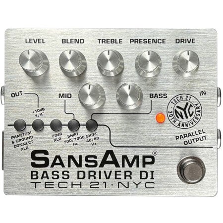 Tech 21 SansAmp Bass Driver DI V2 30th Anniversary Limited E | Bax 