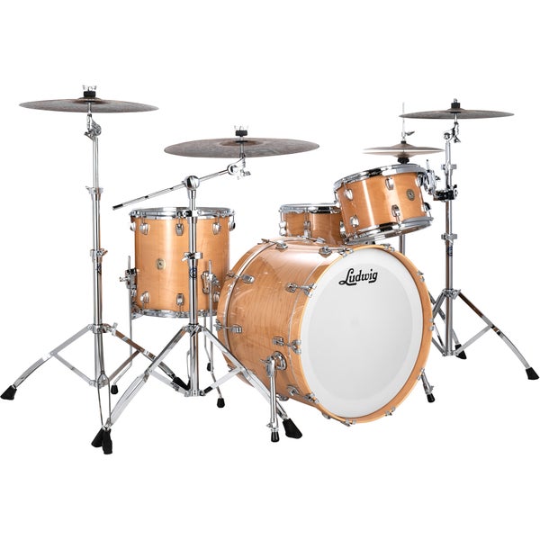 Ludwig LCO5044N Continental Pro Beat Plus 4-Piece Shell Set (Natural Maple)