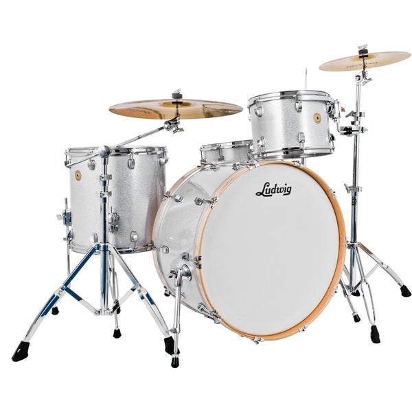 Ludwig LCO5064S Continental 26 4-Piece Shell Set (Silver Sparkle)