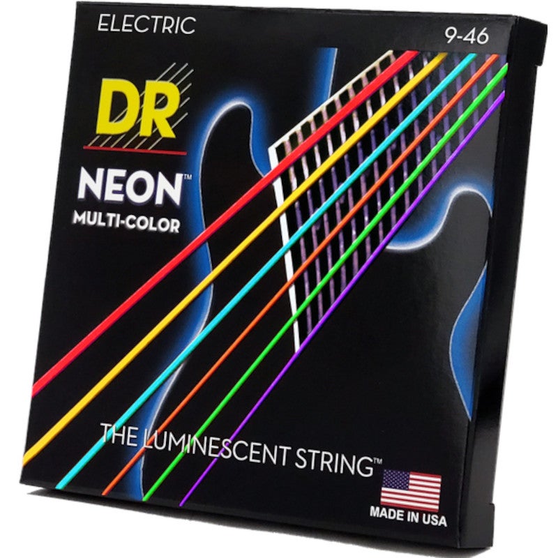 DR Strings NMCE-9/46 Hi-Def Neon 9-42 Electric Guitar String | Bax Music