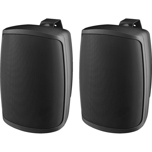 Monacor WALL-08T/SW Passive 2-Way 100V Speaker System (Black)