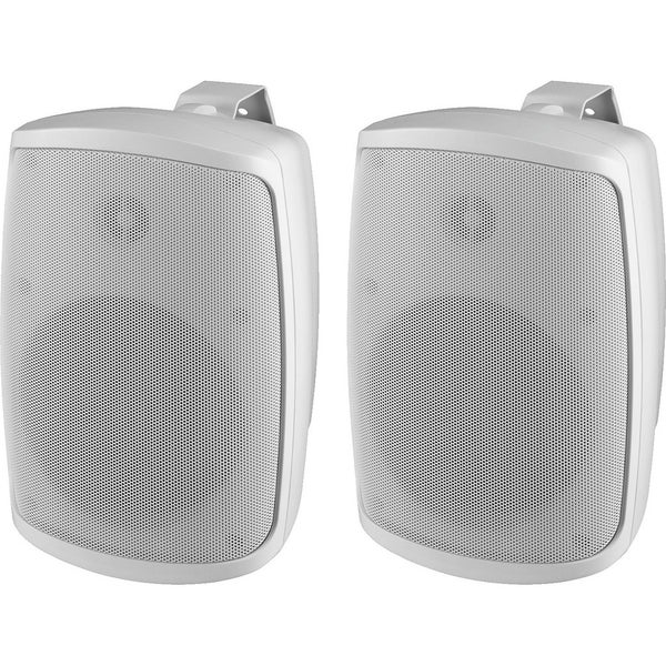 Monacor WALL-08T/WS Passive 2-Way 100V Speaker System (White)