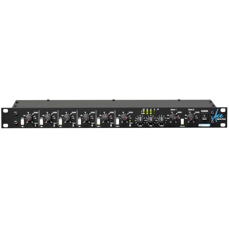 DateQ Ace compact 6-channel mixer | Bax Music