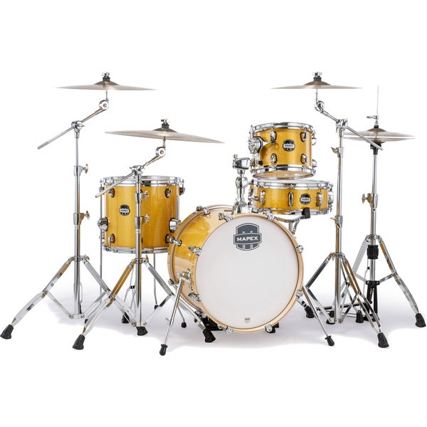 Mapex Mars Birch Bebop Sunflower Sparkle 4-Piece Shell Set
