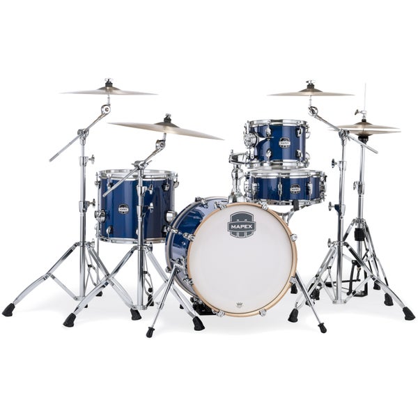 Mapex Mars Maple Bebop Midnight Blue 4-Piece Shell Set