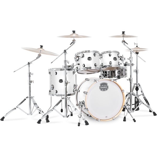 Mapex Armory Fusion Artic White 5-Piece Shell Set