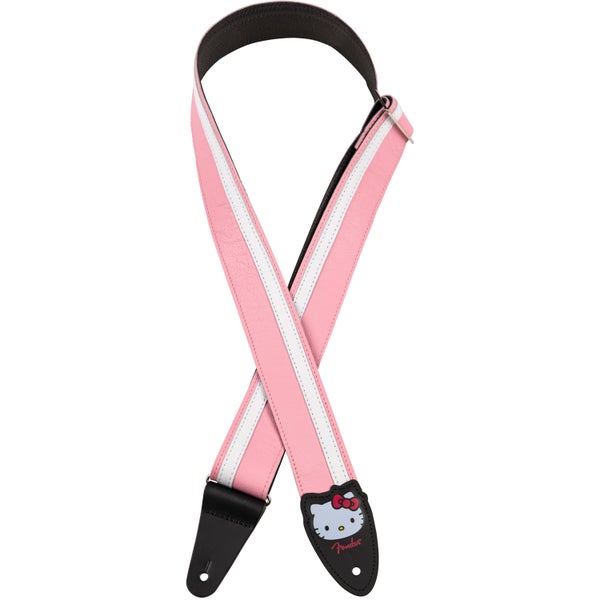 Fender x Hello Kitty Leather Strap sangle guitare rose