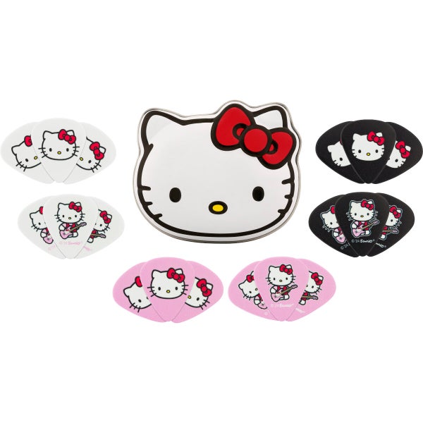 Fender x Hello Kitty Pick Tin pack de 18 médiators