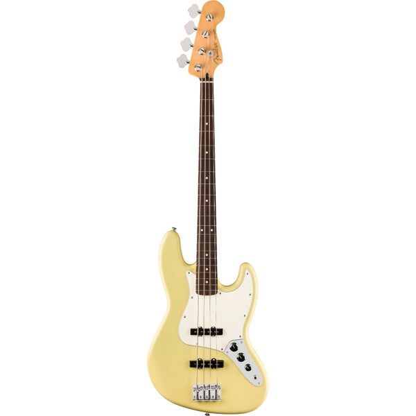 Fender Player II Jazz Bass RW Hialeah Yellow Electric Bass Guitar