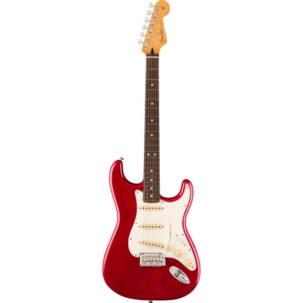 Fender Player II Stratocaster Chambered Mahogany RW Transparent Cherry Burst Electric Guitar