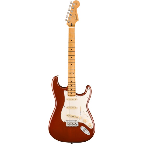 Fender Player II Stratocaster Chambered Mahogany MN Transparent Mocha Burst Electric Guitar