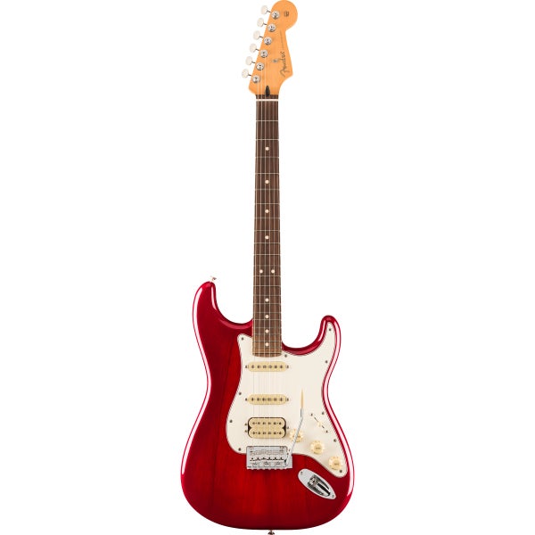 Fender Player II Stratocaster Chambered Mahogany HSS RW Transparent Cherry Burst Electric Guitar