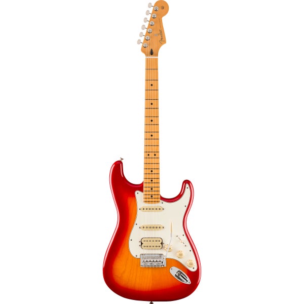 Fender Player II Stratocaster Chambered Ash HSS MN Aged Cherry Burst Electric Guitar
